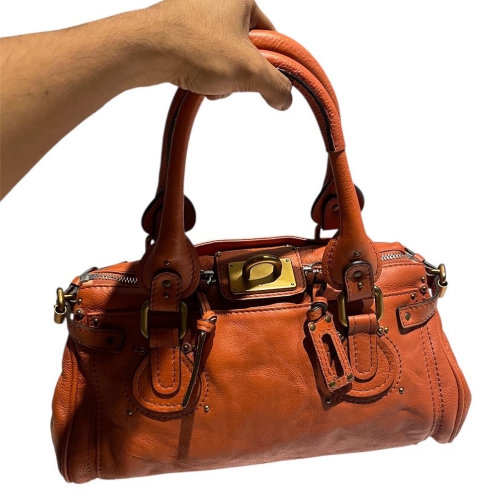Chloe Paddington Handbag Orange